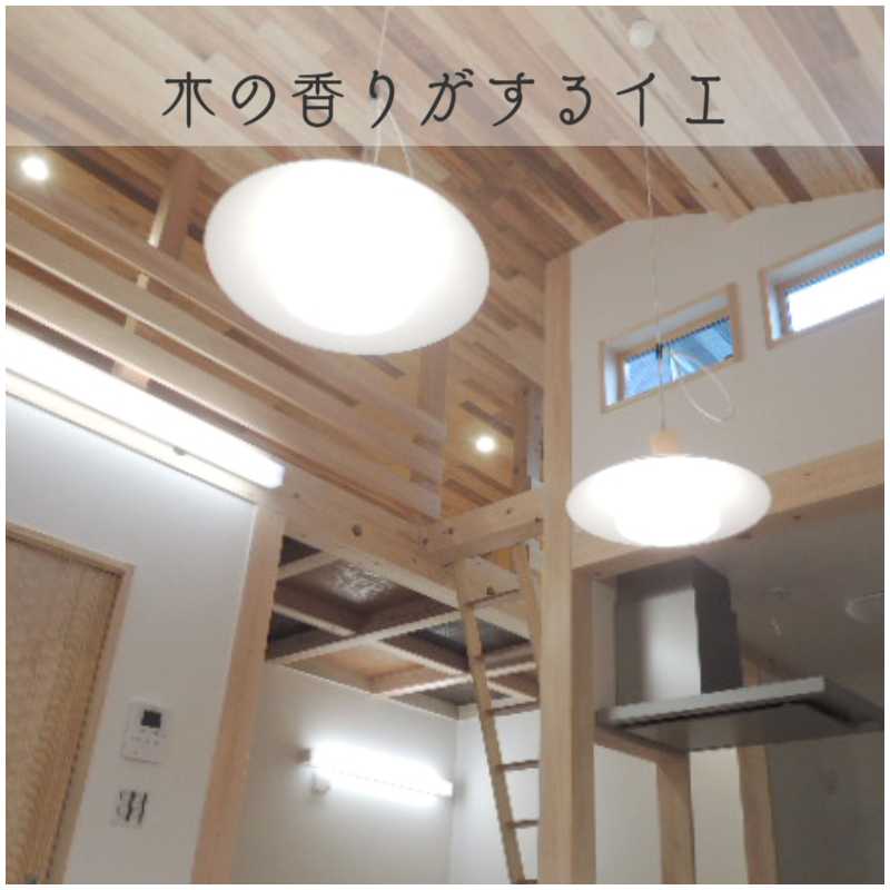 色々な素材を使用したイエ